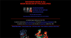 Desktop Screenshot of davidsonneon.com